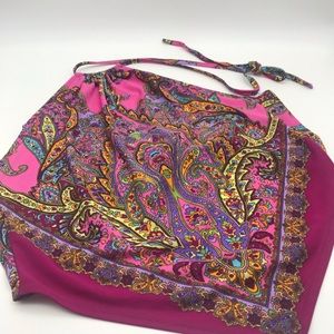 Topshop paisley top.Size UK 8